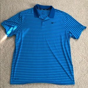 Blue Nike Golf Shirt
